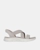 Sandalias Abiertas Mujer SKECHERS Taupe 141489 SLIP INS