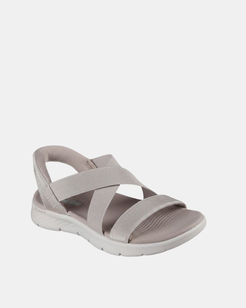 Sandalias Abiertas Mujer SKECHERS Taupe 141489 SLIP INS