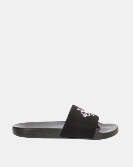 Sandalias Chancletas Mujer CALVIN KLEIN Negro HW0HW02958