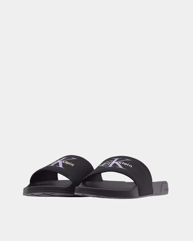 Sandalias Chancletas Mujer CALVIN KLEIN Negro HW0HW02958
