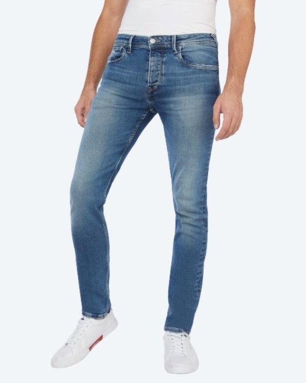 PEPE JEANS HATCH RECLAIM PM206541 Calças de Ganga Compridas Homem Azul