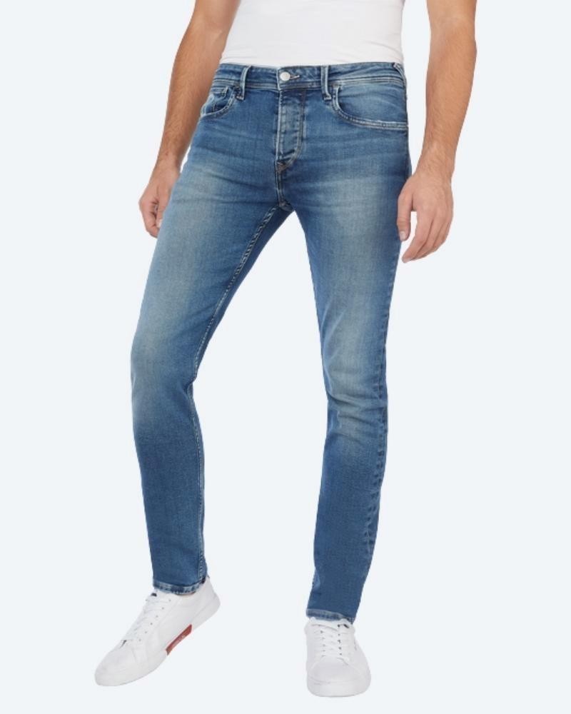 PEPE JEANS HATCH RECLAIM PM206541 Calças de Ganga Compridas Homem Azul