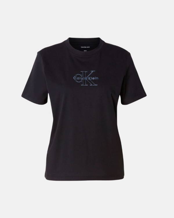 Camisetas Manga corta Mujer CALVIN KLEIN Negro LV047F831G