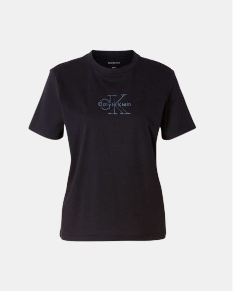 Camisetas Manga corta Mujer CALVIN KLEIN Negro LV047F831G