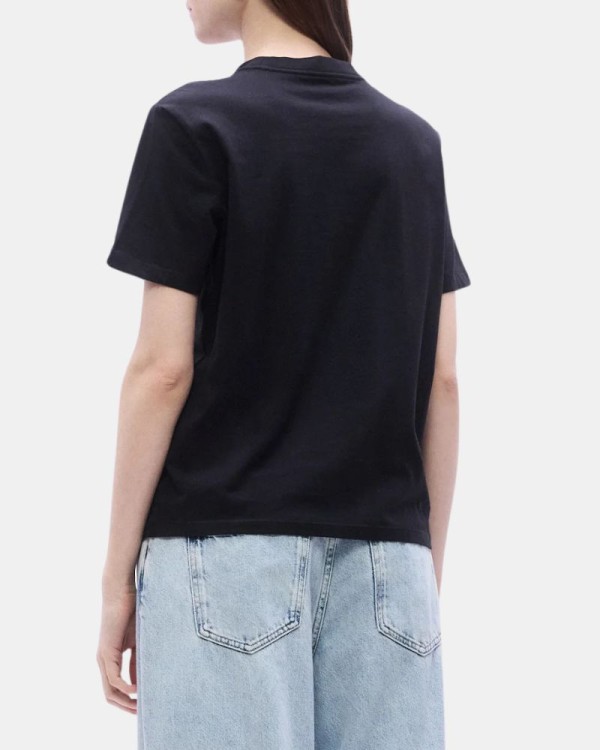 Camisetas Manga corta Mujer CALVIN KLEIN Negro LV047F831G