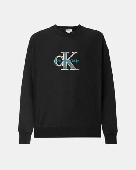 Sudaderas Sin capucha Hombre CALVIN KLEIN Negro LV04RE200G