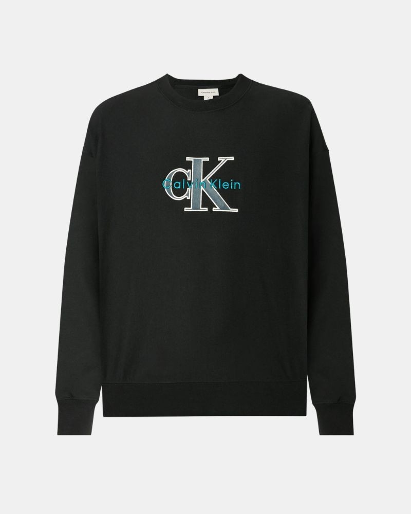 Sudaderas Sin capucha Hombre CALVIN KLEIN Negro LV04RE200G