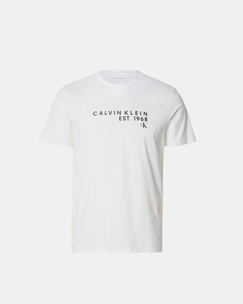 Camisetas de manga curta Homem CALVIN KLEIN Branco LV04RF800G