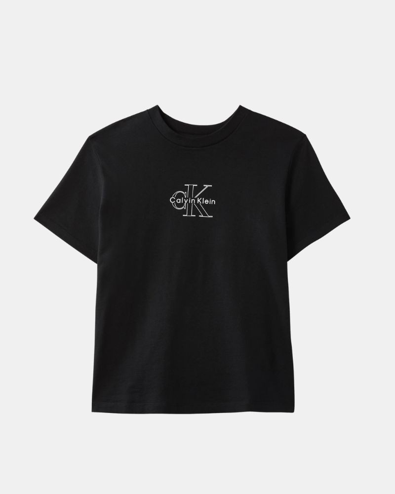 Camisetas Manga corta Mujer CALVIN KLEIN Negro LV047G831GUB1