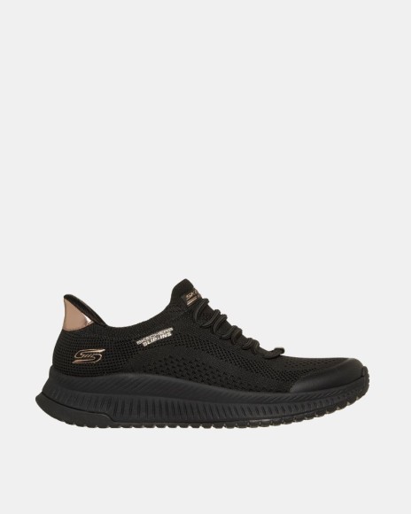 Zapatillas Bajas Mujer SKECHERS Negro 117743 BOBS SQUAD 4