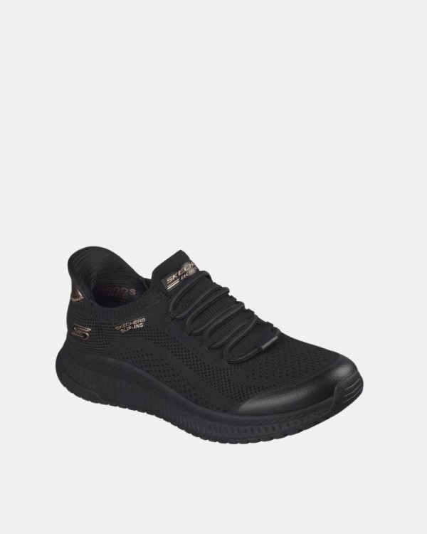 Zapatillas Bajas Mujer SKECHERS Negro 117743 BOBS SQUAD 4