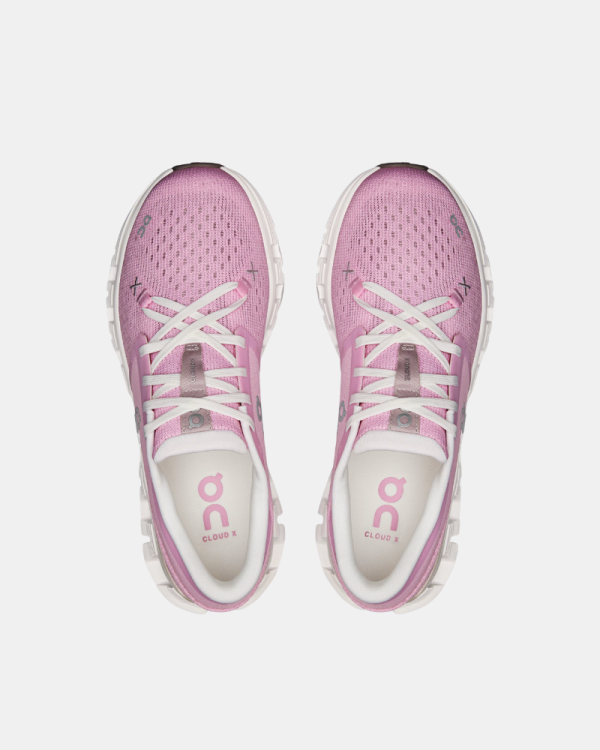 Zapatillas Mujer ON RUNNING Rosa CLOUD X 4 3WE30073561