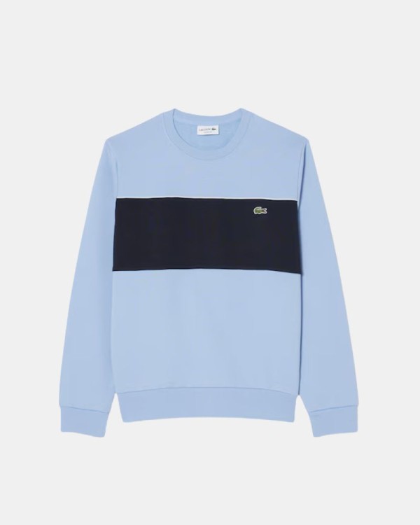 Sudaderas Sin capucha Hombre LACOSTE Azul SH0887