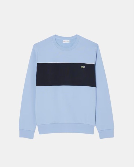 Sudaderas Sin capucha Hombre LACOSTE Azul SH0887