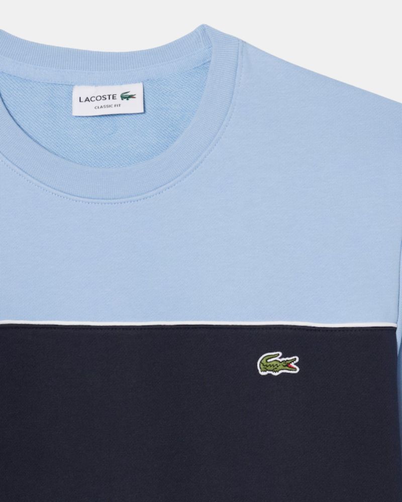 Sudaderas Sin capucha Hombre LACOSTE Azul SH0887