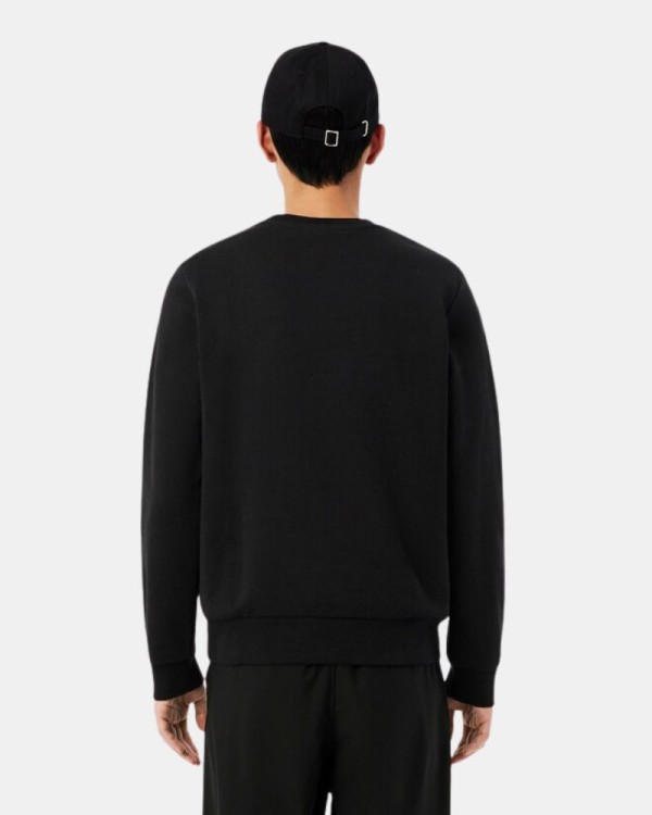 Sudaderas Sin capucha Hombre LACOSTE Negro SH0891