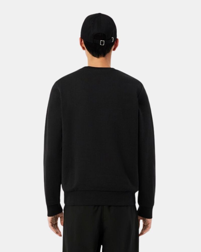 Sudaderas Sin capucha Hombre LACOSTE Negro SH0891