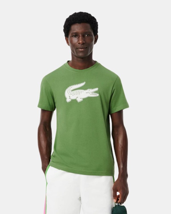 Camisetas Manga corta Hombre LACOSTE Verde TH2042