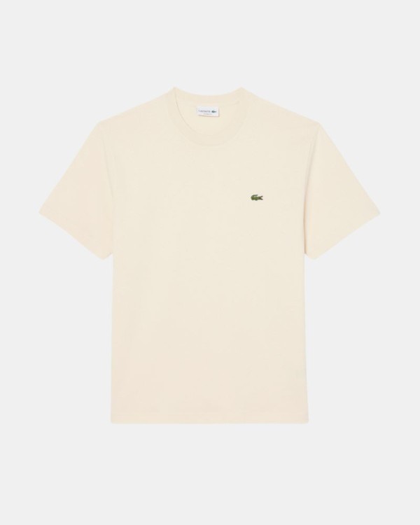 Camisetas Manga corta Hombre LACOSTE Beige TH7318