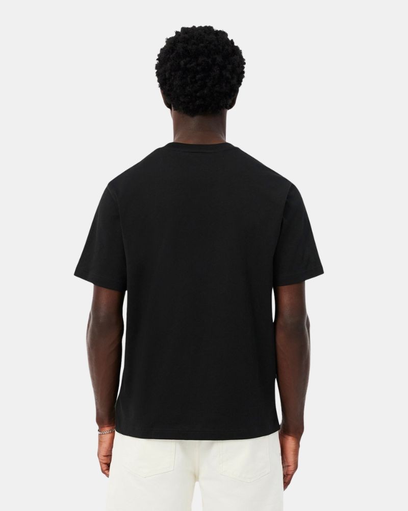 Camisetas Manga corta Hombre LACOSTE Negro TH7318