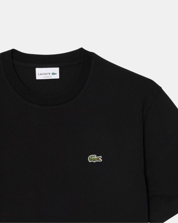 Camisetas Manga corta Hombre LACOSTE Negro TH7318