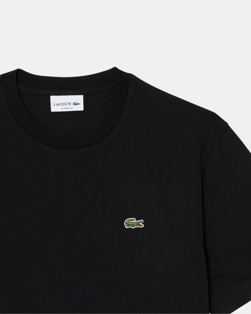 Camisetas Manga corta Hombre LACOSTE Negro TH7318