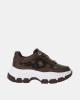 Zapatillas Bajas Mujer GUESS Marrón BERRETT2 FLFBRT PEL12