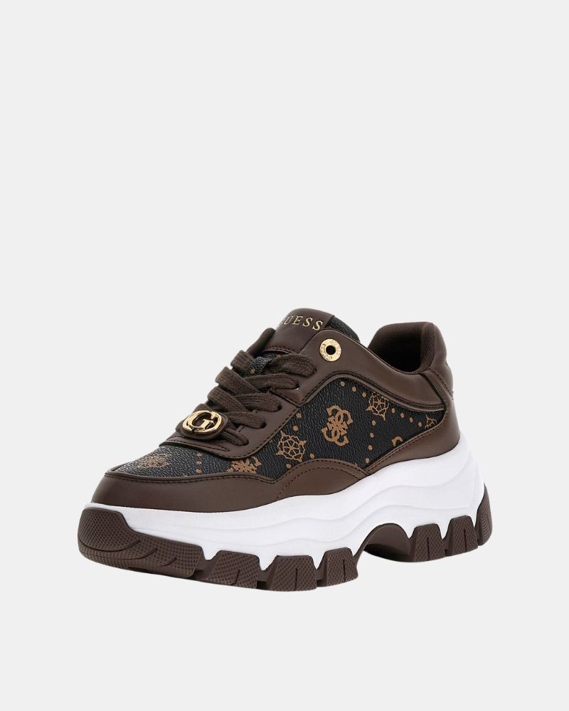 Zapatillas Bajas Mujer GUESS Marrón BERRETT2 FLFBRT PEL12
