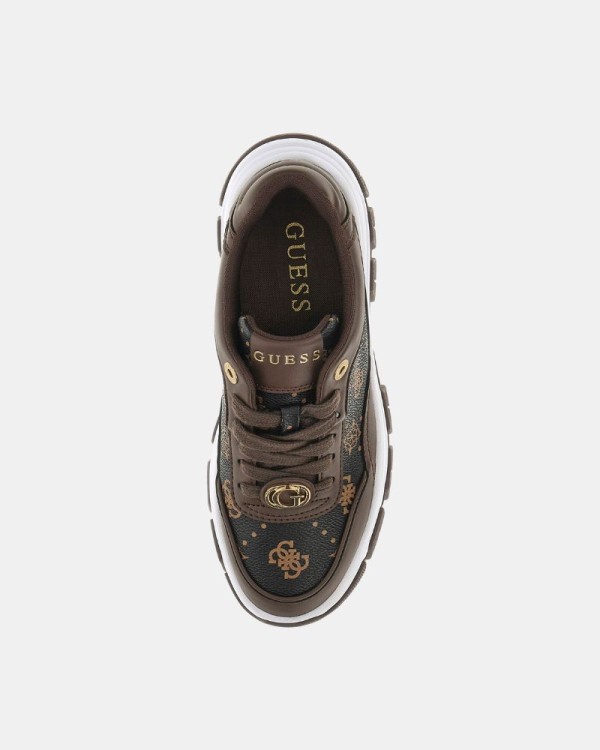 Zapatillas Bajas Mujer GUESS Marrón BERRETT2 FLFBRT PEL12