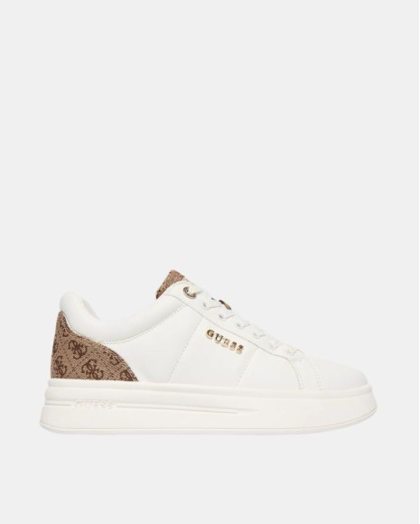 Zapatillas Bajas Mujer GUESS Beige WELLI FLFWLL FALL12