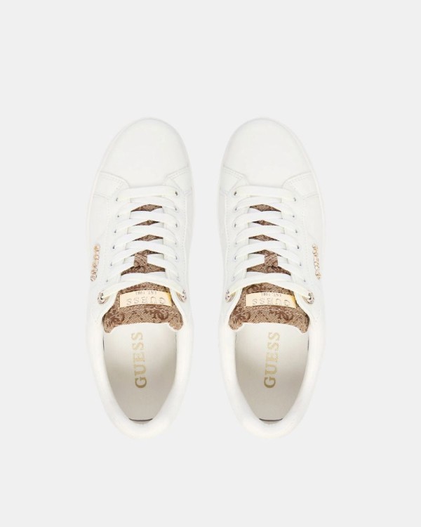 Zapatillas Bajas Mujer GUESS Beige WELLI FLFWLL FALL12