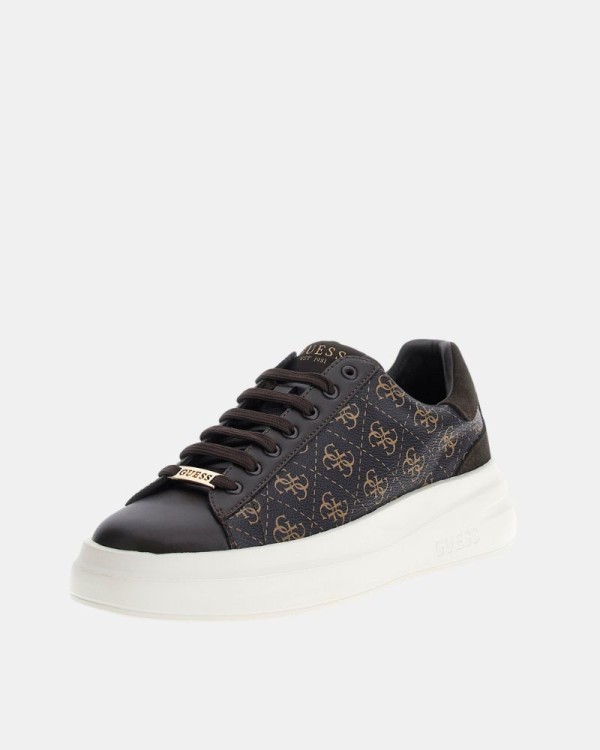 Zapatillas Bajas Hombre GUESS Marrón ELBA FMPVIB FAL12