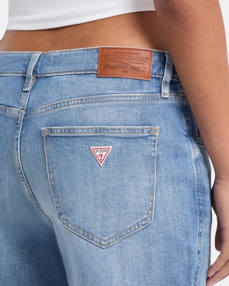 Pantalones Vaqueros Largos Mujer GUESS Azul W5YA0O D0022