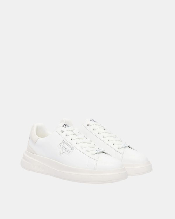 Zapatillas Bajas Hombre GUESS Blanco ELBAN FMFBAN LEL12