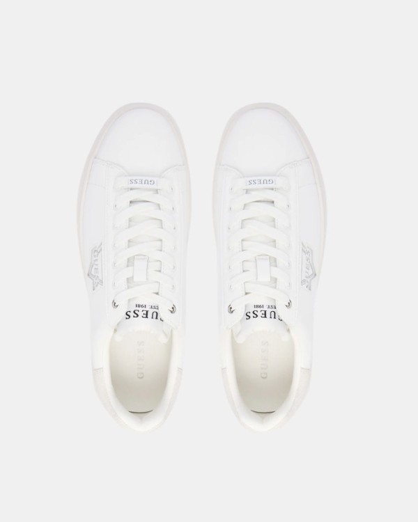 Zapatillas Bajas Hombre GUESS Blanco ELBAN FMFBAN LEL12