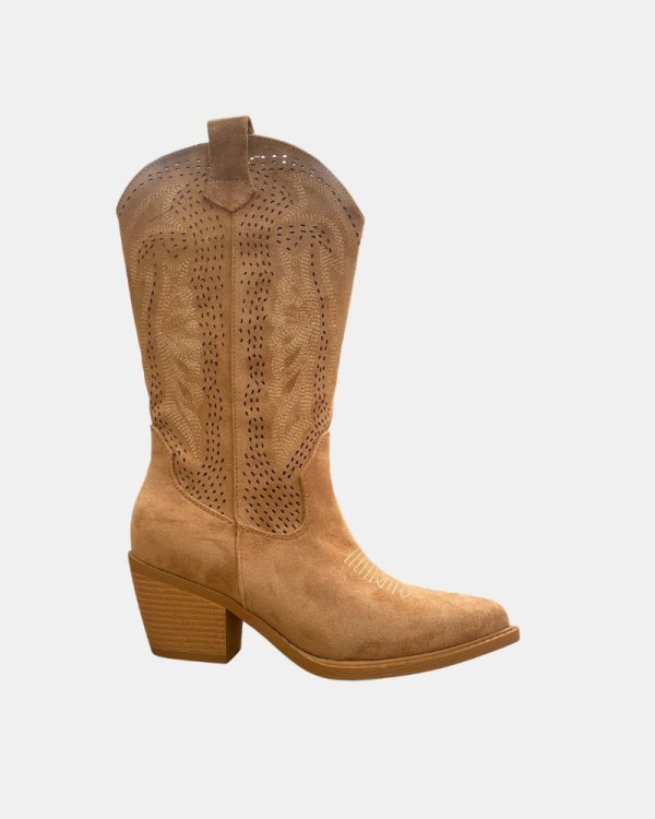 Botas Altas Cowboy Mujer  Marrón 353102