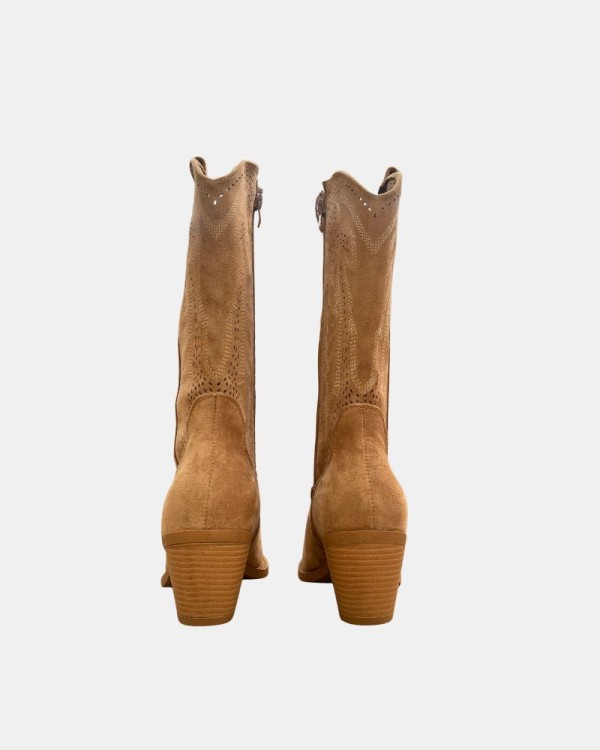 Botas Altas Cowboy Mujer  Marrón 353102