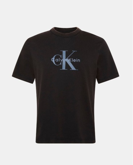 Camisetas Manga corta Hombre CALVIN KLEIN Negro LV04RG832GUB1
