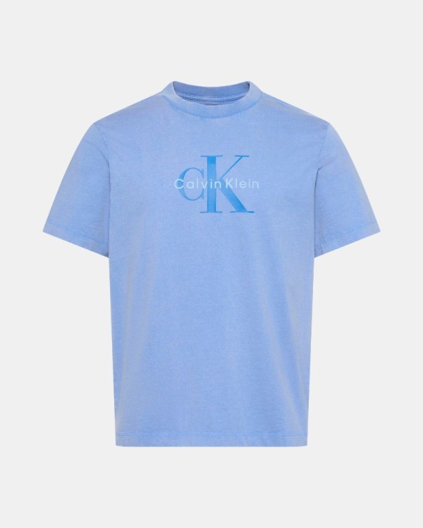 Camisetas Manga corta Hombre CALVIN KLEIN Azul LV04RG832GCG1