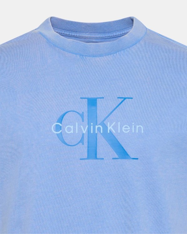 Camisetas Manga corta Hombre CALVIN KLEIN Azul LV04RG832GCG1