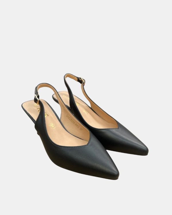 Zapatos Fiesta Abiertos Mujer  Negro 28255