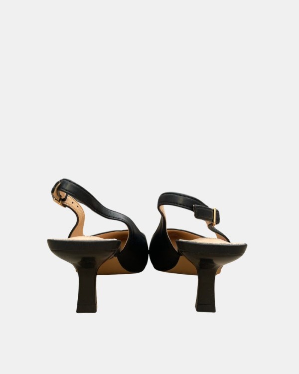 Zapatos Fiesta Abiertos Mujer  Negro 28255