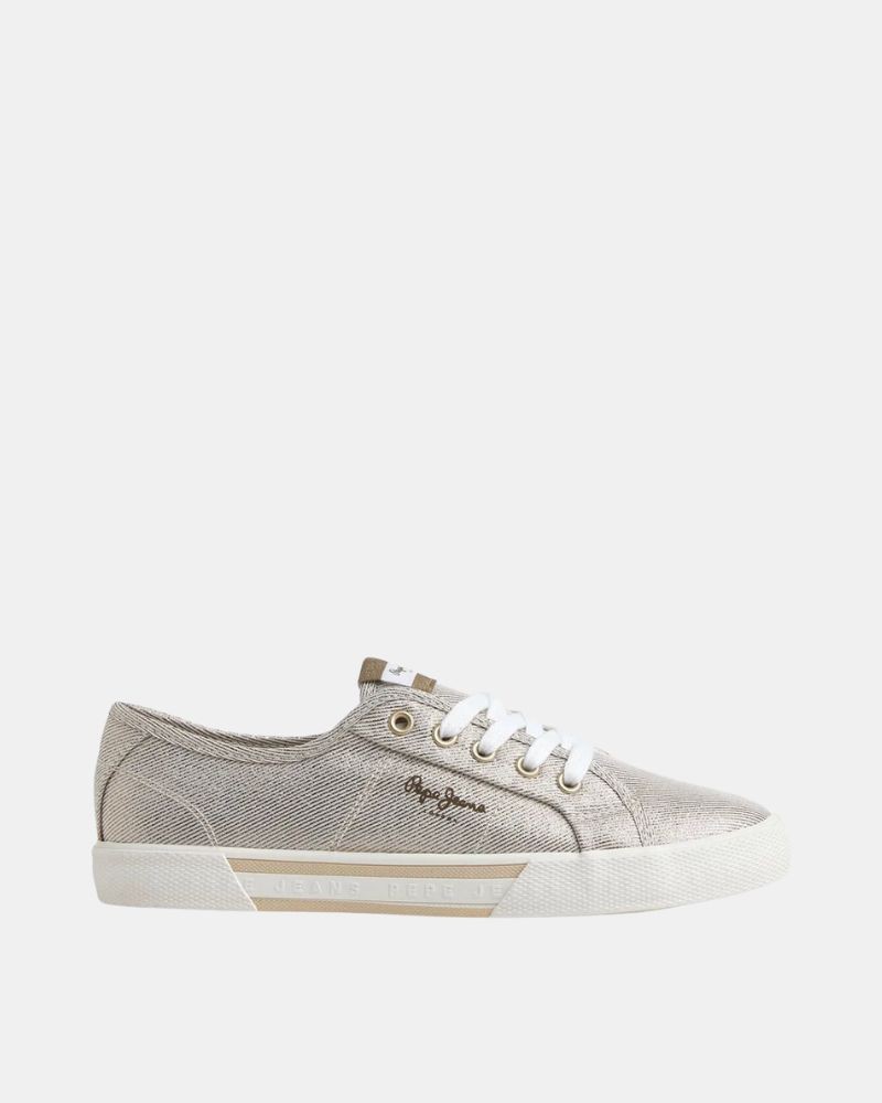 Zapatillas Bajas Mujer PEPE JEANS Oro PLS31439 BRADY PARTY
