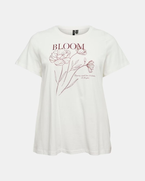 Camisetas Manga corta Mujer VERO MODA Nude 10341107 JILIADA