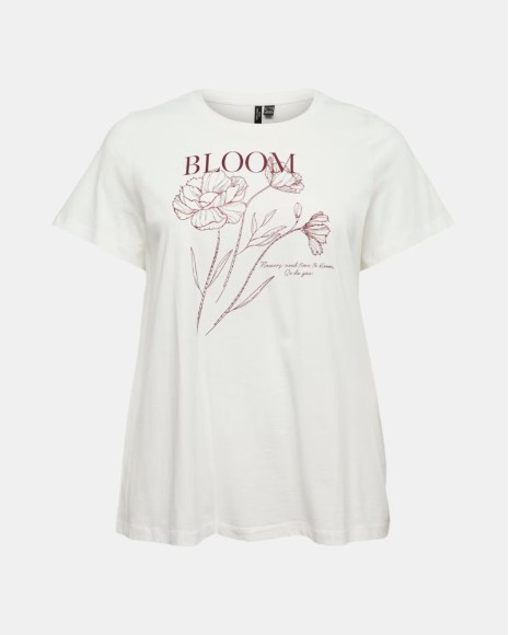 Camisetas Manga corta Mujer VERO MODA Nude 10341107 JILIADA