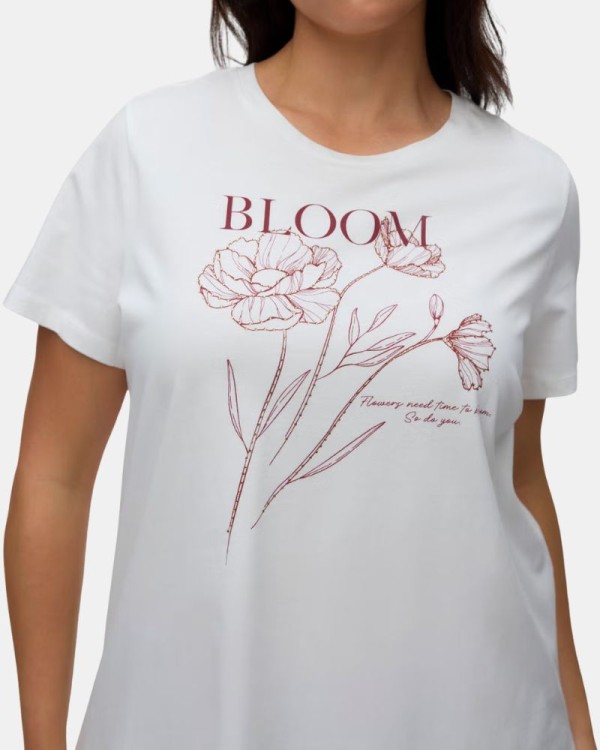 Camisetas Manga corta Mujer VERO MODA Nude 10341107 JILIADA