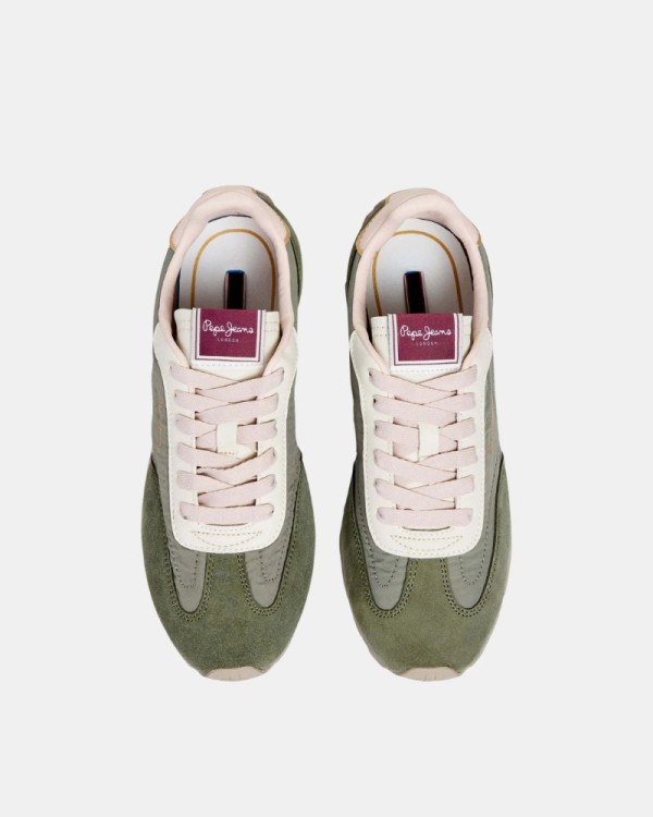 Zapatillas Bajas Mujer PEPE JEANS Verde PLS400030 JANE SUBTLE