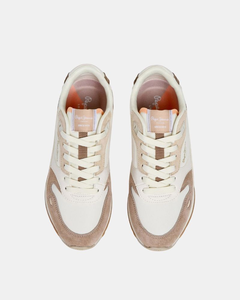 Zapatillas Bajas Mujer PEPE JEANS Beige PLS400032 BEXLEY CITY W