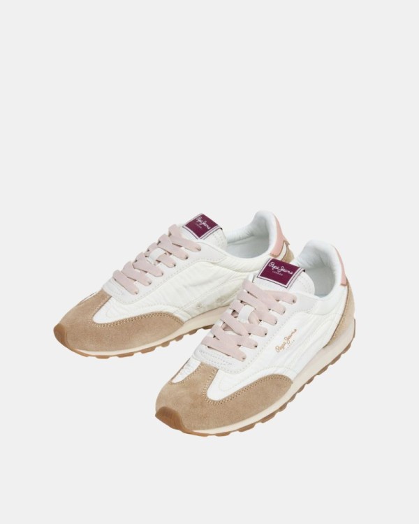 Zapatillas Bajas Mujer PEPE JEANS Beige PLS400030 JANE SUBTLE