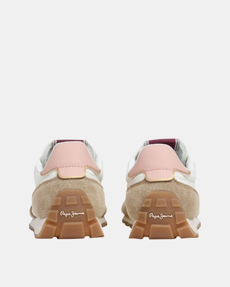 Zapatillas Bajas Mujer PEPE JEANS Beige PLS400030 JANE SUBTLE
